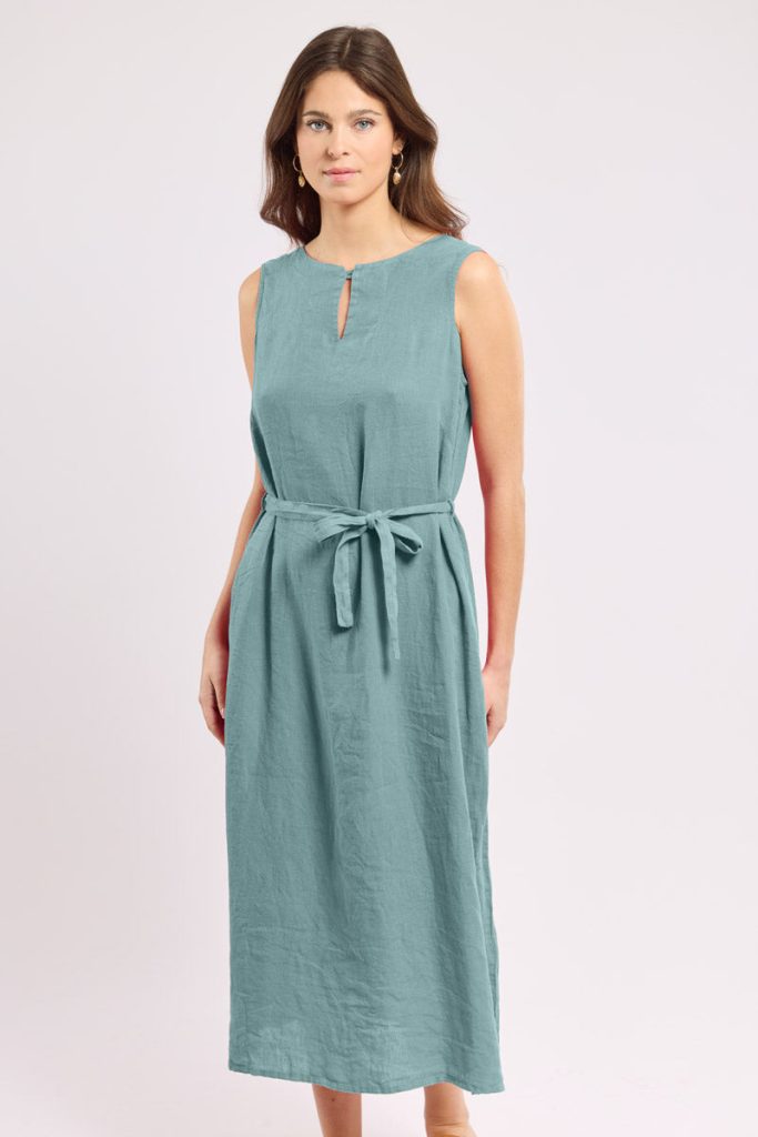 armor lux robe longue en lin