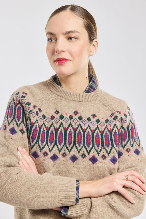 armor lux pull 80 laine très chaud