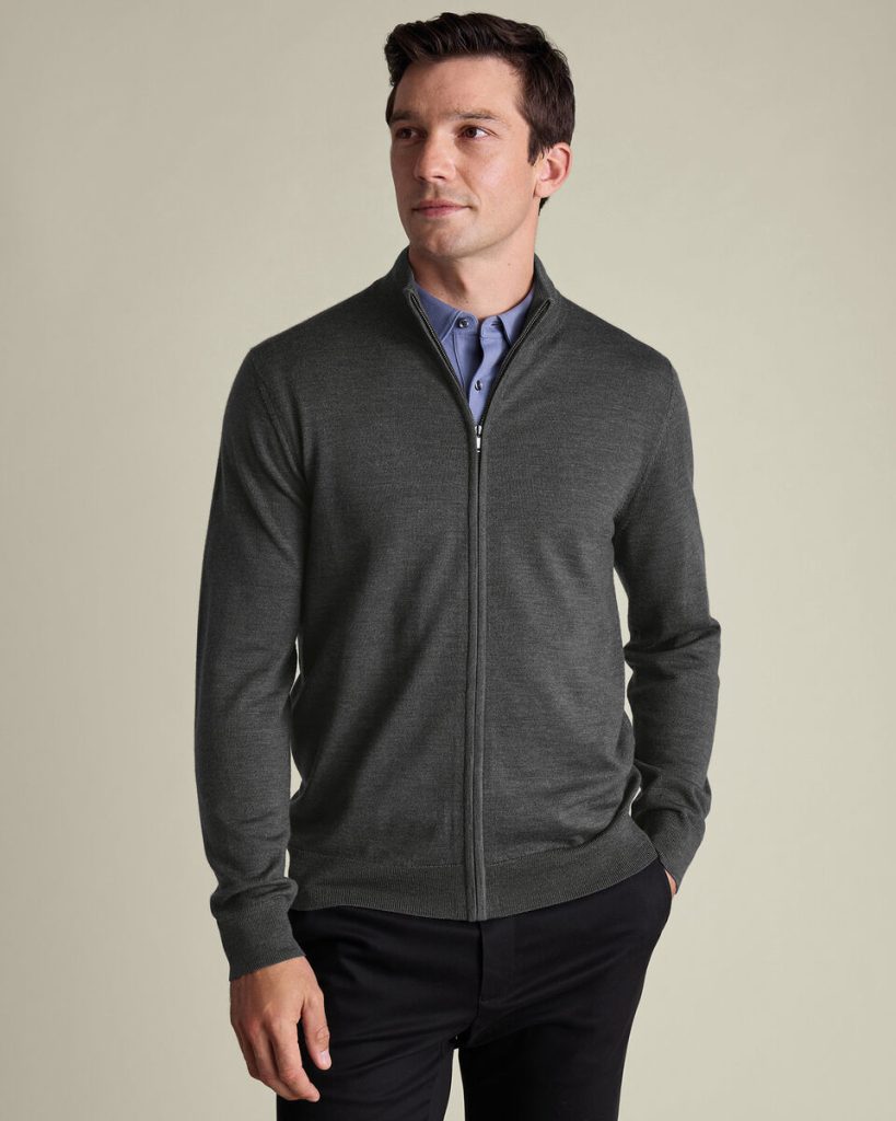 berac laine mélangée zippé toujours chic