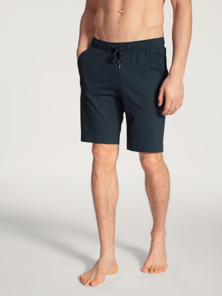 calida bermuda jersey coton resserré par cordon