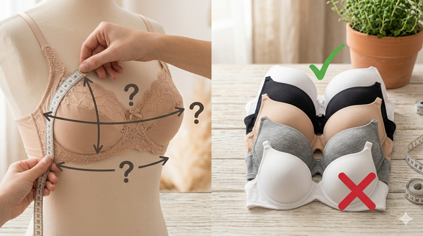 comment définir sa taille de soutien gorge ? le guide complet pour ne plus se tromper