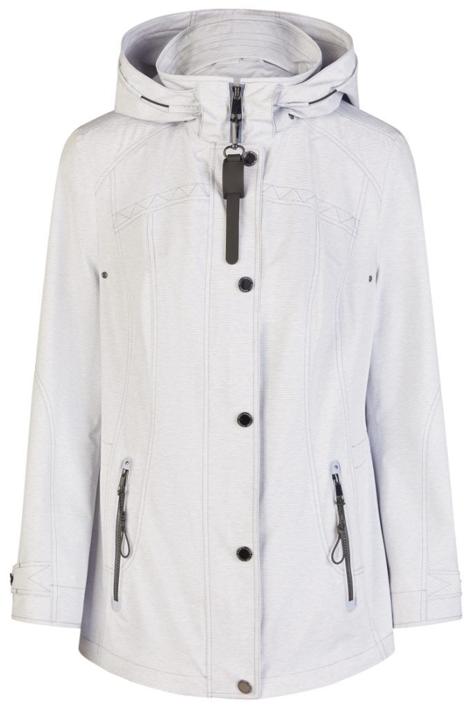 lebek coupe vent imperméable capuche amovible femme
