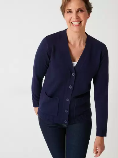 telmail gilet classique col acrylique